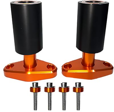 CNC Aluminum Frame Sliders Fit for KTM Duke 390 & RC 390 & Duke 125/200/250 (2011-2023) – High Torsion Resistance, Quick Install Crash Protection