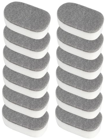 iplusmile Esponja para Fregar Platos de Cocina Fuerte Absorción de Agua y Potente, Paquete de 12 Unidades para Limpieza Diaria Hogar