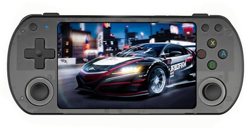 U8 Retro Games Console Handheld - 4.0 Inch IPS Screen, 64GB with 15000+ Games, 20+ Emulators Supported, Dual TF Card Slots, Long-Lasting - Portable Retro Game Console for Adults & Kids (Black)