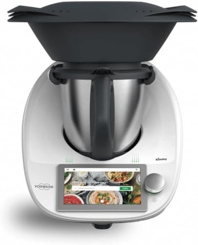 VORWERK BIMBY TM6 Rigenerato come Nuovo – Robot da Cucina Multifunzione 20+ in 1 con Touchscreen, Cookidoo® Integrato, Cottura Alta Temperatura, Sottovuoto e Varoma – Garanzia e Assistenza incluse