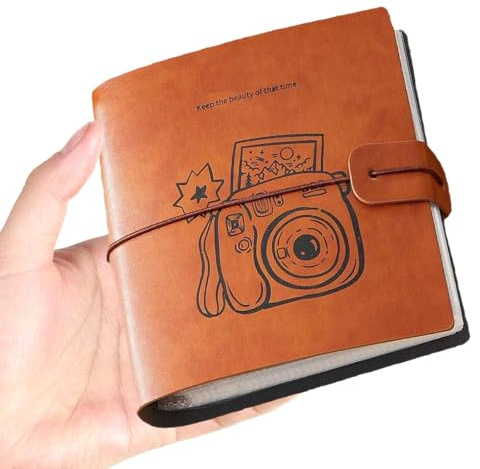 200 Pockets Mini Photo Album Compatible with Fujifilm Instax Mini 12 11 9 8 40 Mini Evo Compatible with Polaroid Snap/Z2300/SocialMatic Instant Cameras Small Photo Album for 2 x 3 Inch Pictures