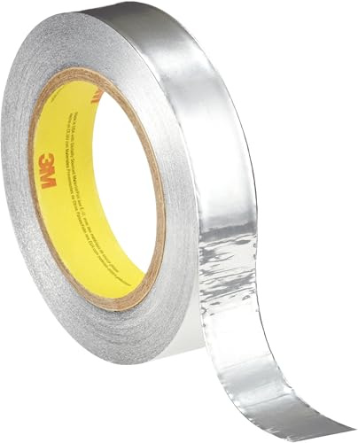 3M 431 Cinta de Aluminio, 50 mm x 55 m, 24 unidades