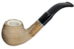 ULIVO Pipe à tabac pliée en forme d'arbre à olivier