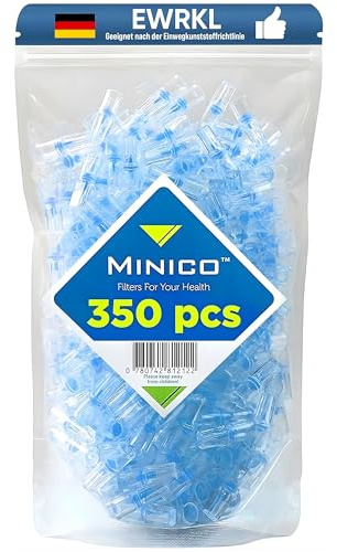 Minico Filtros Para Cigarrillos, Microfiltros, 8 Mm, 350 Unidades