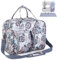 Teamoy Sewing Machine Bag with Bottom Wooden Board, Thick Padded Sewing Machine Tote Bag, Sewing Machine Carrying Case, Dandelion
