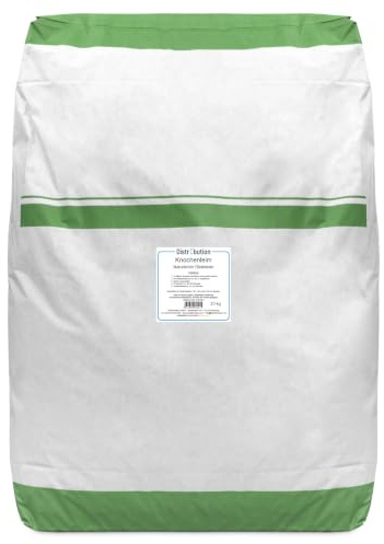 Knochenleim 20kg – natürlicher Warmleim (Glutinleim) Granulat, extra starke Holzverbindungen, ideal für Möbelbau, Instrumentenbau & Restaurierung