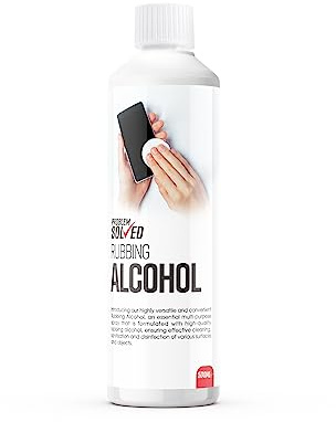 Problem Solved - Pure Isopropanol Rubbing Alcohol | 99.9% Isopropyl Versatile Cleaner and Disinfectant Solution - 500ml