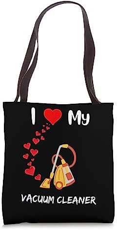 Vacuum cleaning lover traditional vacuum cleaner with cords Tote Bag