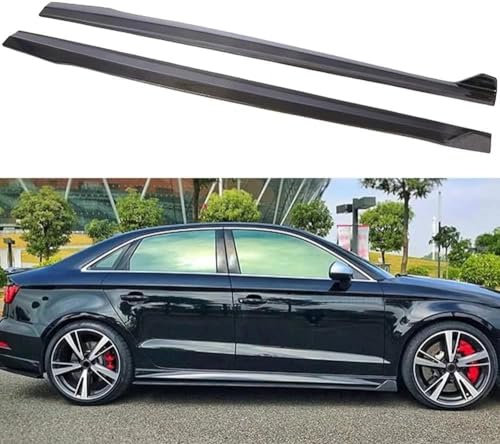 AMAIR Auto Trittbretter Seitenschweller für VW Golf 6 VI MK6 R20 2010 2011 2012 2013,Kohlefaser Auto Seitenschürze Seitenrock Flügel Diffusor Autoteile