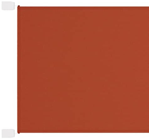 Home & Garden Artikel - Vertikale Markise Terrakotta 140x800 cm Oxford-Stoff