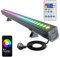 Yotivki Foco LED RGB Exterior180W, Regulable Barras de Luz RGBCW Cambio de Color con Control Remoto y APP WLAN, Focos Proyector RGB+CCT con Temporizador y Memoria, IP65 Impermeable Lámpara de Pared