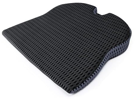 XILUOWUDI Cuscino del Sedile a Cuneo per Smart Forfour I Bj. 2004-2006, Cuscino a Cuneo, Elevazione Postura Adulti con Memory Foam, Accessori Auto,Black 1