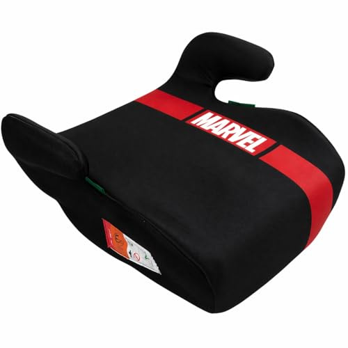 Tataway Asiento De Coche Infantil Marvel I-Sizer129 De 126 A 150 Cm, Seguridad óptima, Comodidad Ajustable, Divertido Diseño Marvel Para Niños, Fácil Instalación Y Protección Avanzada