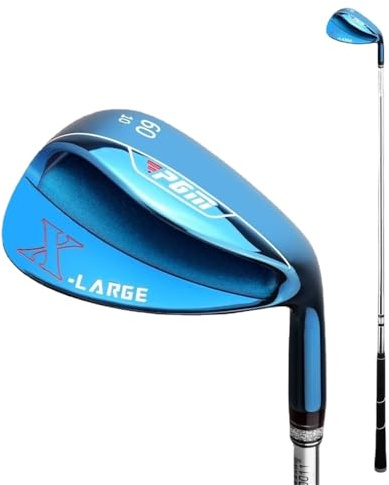 56/60 gradi Loft Golf Club da uomo con cuneo di sabbia per destrorsi con fondo allargato (blu, 60D)