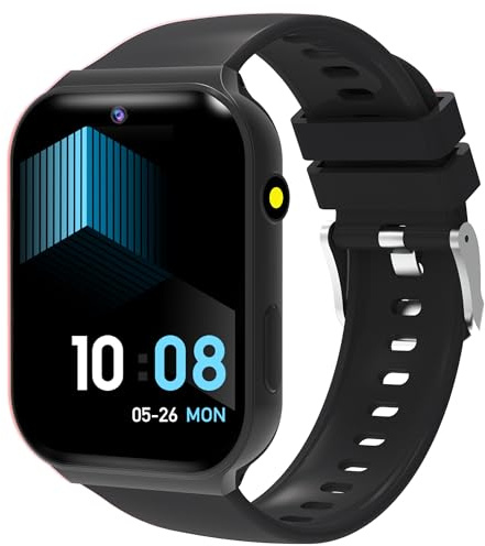 1,83 HD Montre Connectée Enfant Fitness Tracker Garçon Fille 18 Jeux | Montre Intelligente Enfants Podomètre Réveil Appareil Photo Surveillance du Sommeil Étanche Cadeaux de Noël et d'anniversair