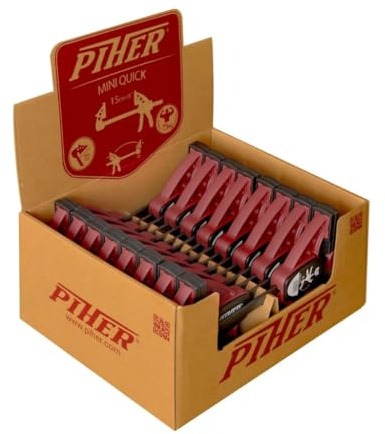 PIHER Set - Einhandzwinge Mini Quick Piher 15cm 16 Zwingen in der Box