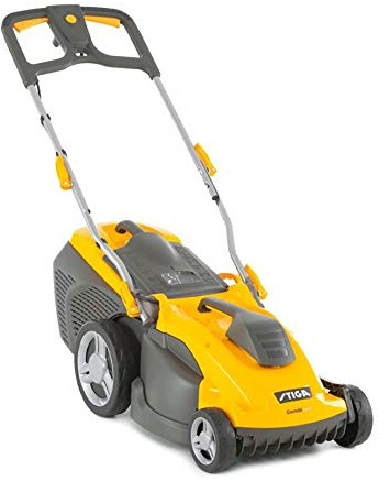 Stiga Combi 40 E. Cortacésped eléctrico 1800 W Ancho de corte 38 cm con sistema mulching (trituración)2018.