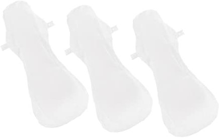 FRCOLOR 3pezzi Assorbenti Igienici Riutilizzabili Per Donne Morbidi e Traspiranti Lavabili e Comodi Per Ciclo Mestruale