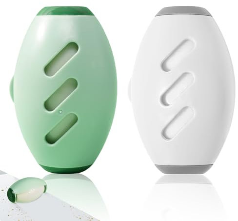 KUWUNG 2 Pcs Rullo Levapelucchi Riutilizzabile, Portatile, Lavabile in Gel Adesivo, per Vestiti, Peli di Animali, Casa, Viaggi