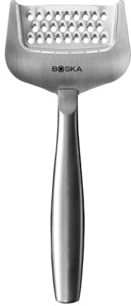 BOSKA Rallador de queso Copenhagen - Para quesos, cítricos y verduras duras - 180x74x20 mm