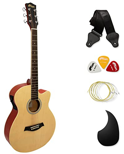 Tiger Elektro-Akustikgitarre für Anfänger