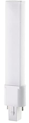 Satco S18402 4.5 Watt 120-277 Volt PL LED Light Bulb; 3500K; 450 Lumens; G23 Base;Type B; Ballast Bypass; CA Compliant (10 LED Light Bulbs)