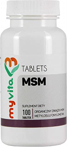 Poudre de composé soufré organique MSM 100g MyVita