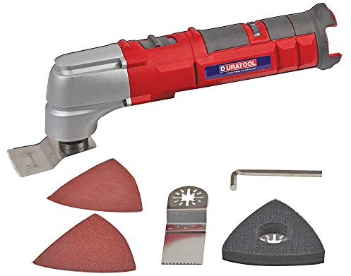 Duratool D03207 Li-Ion Cordless Oscillating Multi-Tool Bare Unit, 10.8V (No battery or Charger)
