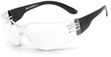 Chillout Rider® | gafas de sol motorista, gafas de sol motero choppers, gafas de sol para moto, gafas de moto | antivaho, antiviento, irrompibles, flexibles | CR007 (transparente)