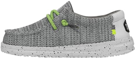 HEYDUDE Wally youth Sox Sneaker Grigio da Bambino 40049-1KA