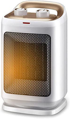 Samnuerly Calentador Duradero Calentador Hogar Baño Pequeño Sol Calefacción de Ahorro de energía, Oficina de Ahorro de energía 1500w Calentador portátil de cerámica Calentador de Ventilador