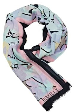 ESPRIT Damen 024EA1Q303 Schals, 440/LIGHT Blue, 1SIZE