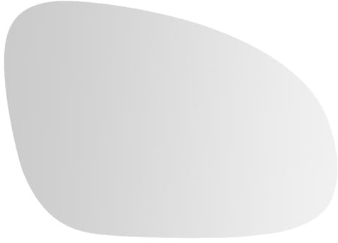 SENZEAL Wing Mirror Glass Heated Right Driver Side for Volkswagen VW Golf MK5 2003-2009 (Right)