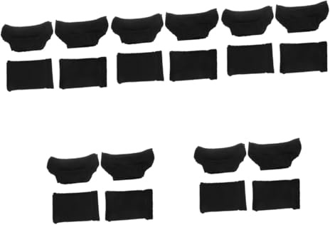 FOMIYES 5 Sets Krücken Gehhilfe Krücken Griffbezug Krücke Unterarmkissen Krücken Zubehör Achsel Unterarm Krückenbezug Anti Rutsch Pad Gehstockgriff Krückengriffbezug