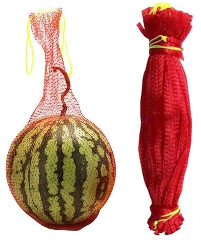 Melone Amaca per Traliccio, Reti per anguria con coulisse riutilizzabili da 100 pezzi, Amaca per melone per sostenere la coltivazione di meloni, verdure, melata