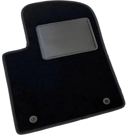 DHCarMats | Autoteppich nur Fahrerseite für Fiat 500 ab 2007 | Fahrermatte aus Teppichstoff nach Maß | Autozubehör - Fußmatten Automatten 1PZ