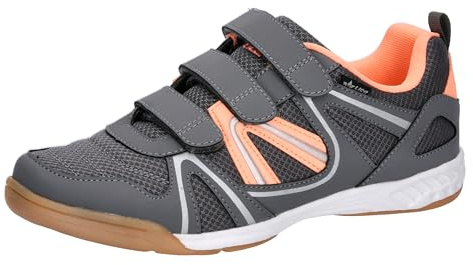 Lico Unisex passar inomhus V hallsneakers, Grå lax, 40 EU