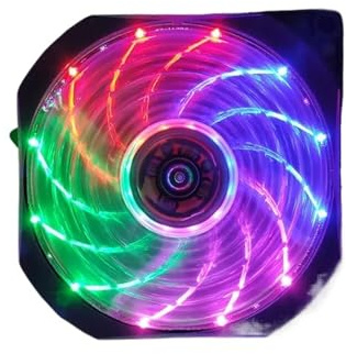 EWAIDI RGB LED PWM 3 Pin 9CM Computer Case Fan Silent 90MM CPU Cooling Quiet PC Cooler 12V DC