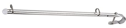 RiToEasysports Flag Holder Stainless Steel Rail Hardware Fittings for Ships Yacht, Sturdy Marine Accessories for Flag Stick, Suitable for Outdoor Using, 304 Stainless Steel