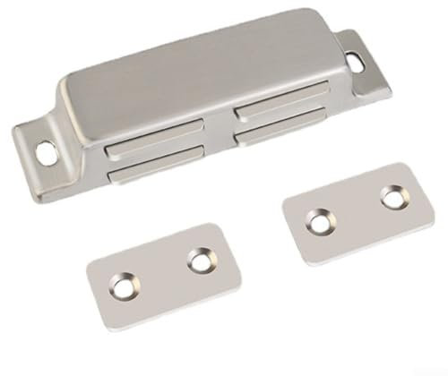 Sistema di chiusura magnetica in acciaio inox per armadi, adatto a vari ambienti