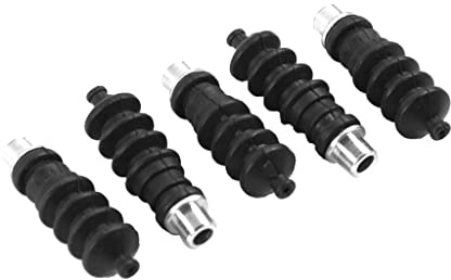 Oshhni 5 Stück wasserdichte Gummihülsen Zugstange für RC Boote (/Elektro/Schiffe), Zubehör für RC-Bootsmodelle, DIY-Schiffsprojekte Gerätekabinen-Verschlüsse