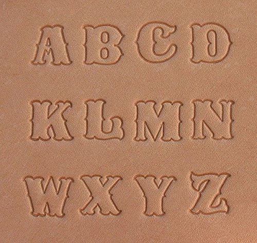 Lederhaus Punzierstempelset Alphabet Standard (1 Zoll - 25,4 mm)