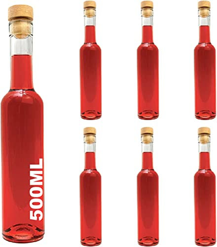 casavetro Futura Lot de 6, 12 Bouteilles en Verre à remplir soi-même de 500 ML (6 x 500 ML)