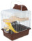 POPETPOP Large Hamster Cages Hamster Cage- Villa Cage for Small Pet Habitat with Running Wheel, Two Level Habitat for Pet Dwarf Hamsters, Gerbils Dwarf Hamster Cages