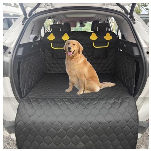 cenrf Kofferraumschutz Hund, für Opel Astra K 2015-2021 Wasserabweisend Pflegeleicht Hundedecke mit Aufbewahrungstasche mit Ladekantenschutz