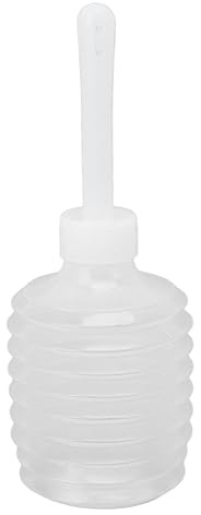 10-teiliges Klistierbirnen-Set – Vaginal- Und Analduschreiniger Mit Klistierwasserflasche Und Einweg-Applikatoren, 200 Ml(WEISS)