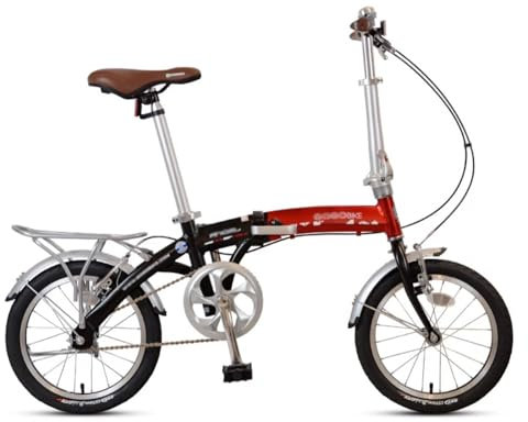 Kcolic 16 Zoll Faltrad Erwachsene Rennräder Aluminium Citybike 16 Zoll Faltrad Pendlerfahrrad Ultraleichtes Tragbares C,16inch