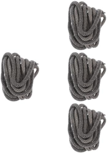 Cabilock 4piezas Fiberglass Rope Seal Gasket Para Puertas De Estufas y Resistente Altas Reemplazo