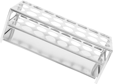OSOLADY Support Pour Tubes à Essai Présentoir Pour Tubes Organisateur De Laboratoire Échantillonnage Réutilisable