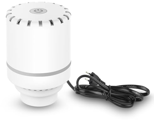 Vacbird Vakuumbeutel Elektrische Luftpumpe, Tragbare Vakuumpumpe für Vakuum-Aufbewahrungstasche, 30W Hocheffiziente Vakuumpumpe mit 4.0kPa Ultra
